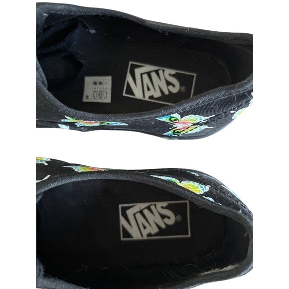 Vans Stacked Morph Blackout Glow in the Dark Sneakers‎ Butterflies Size 7.5 NWOB - Picture 10 of 12